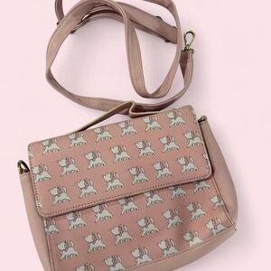 Marie Aristocats pink crossbody
